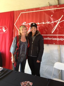 Michell Combs and Charlotte DuJardin