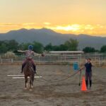 Chloe with water balloon lesson